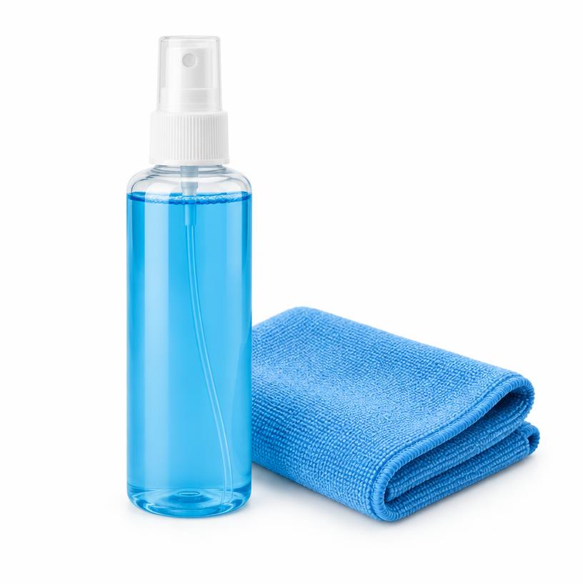 Limpa Telas Kit 120ml com Flanela